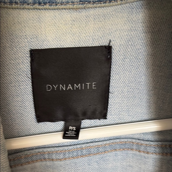 Dynamite Light Blue Denim Jacket - Picture 2 of 7